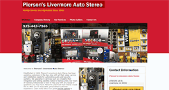 Desktop Screenshot of livermoreautostereo.com